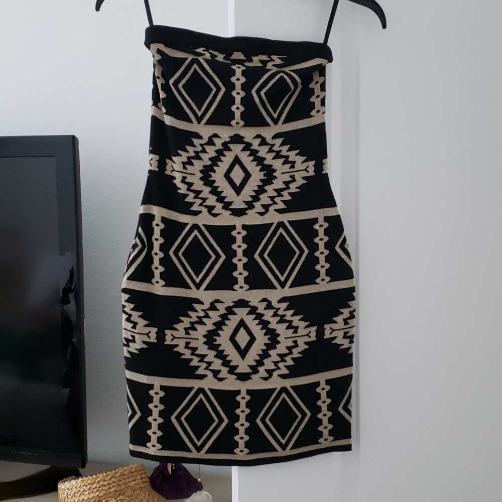 Strapless dress